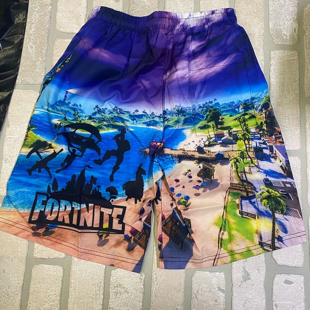 Fortnite swim trunks